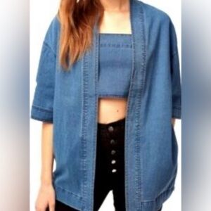 PTP 20" Wilfred Free Pre-loved Free Oversized Kimono Top size XS